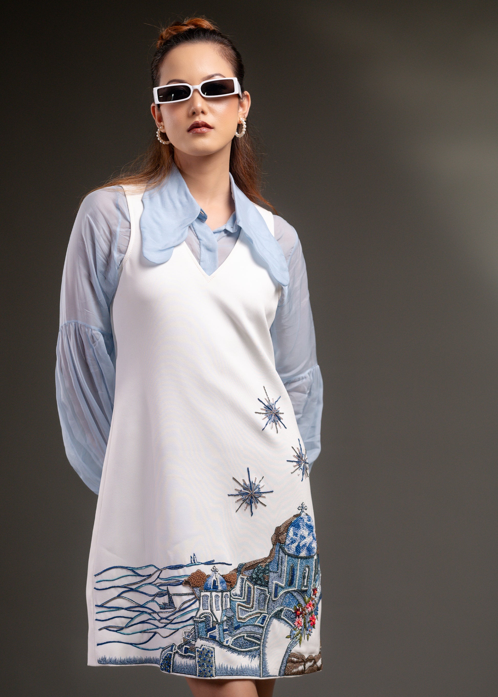 Santorini Muse Dress