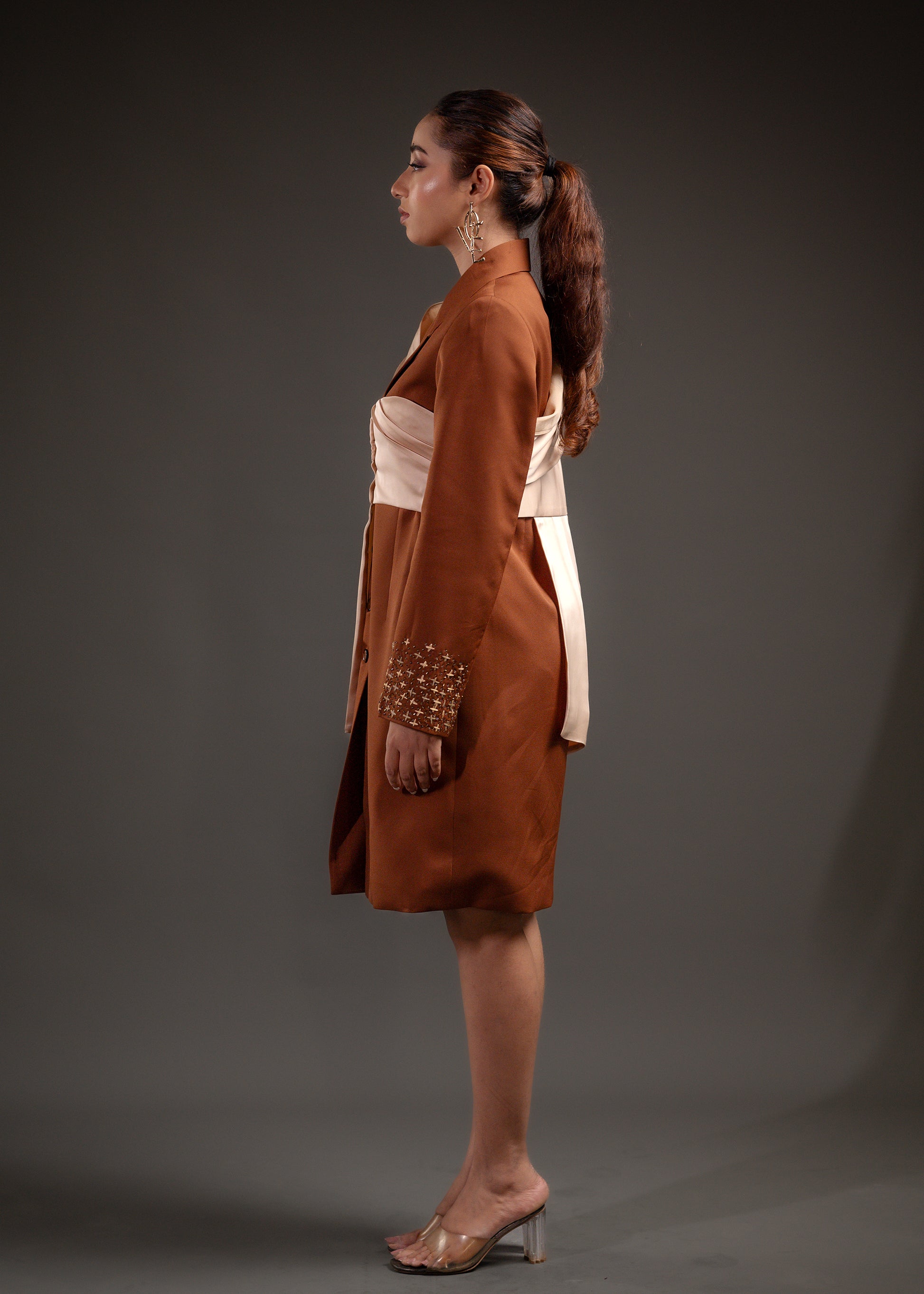 Sculpted Line Dress