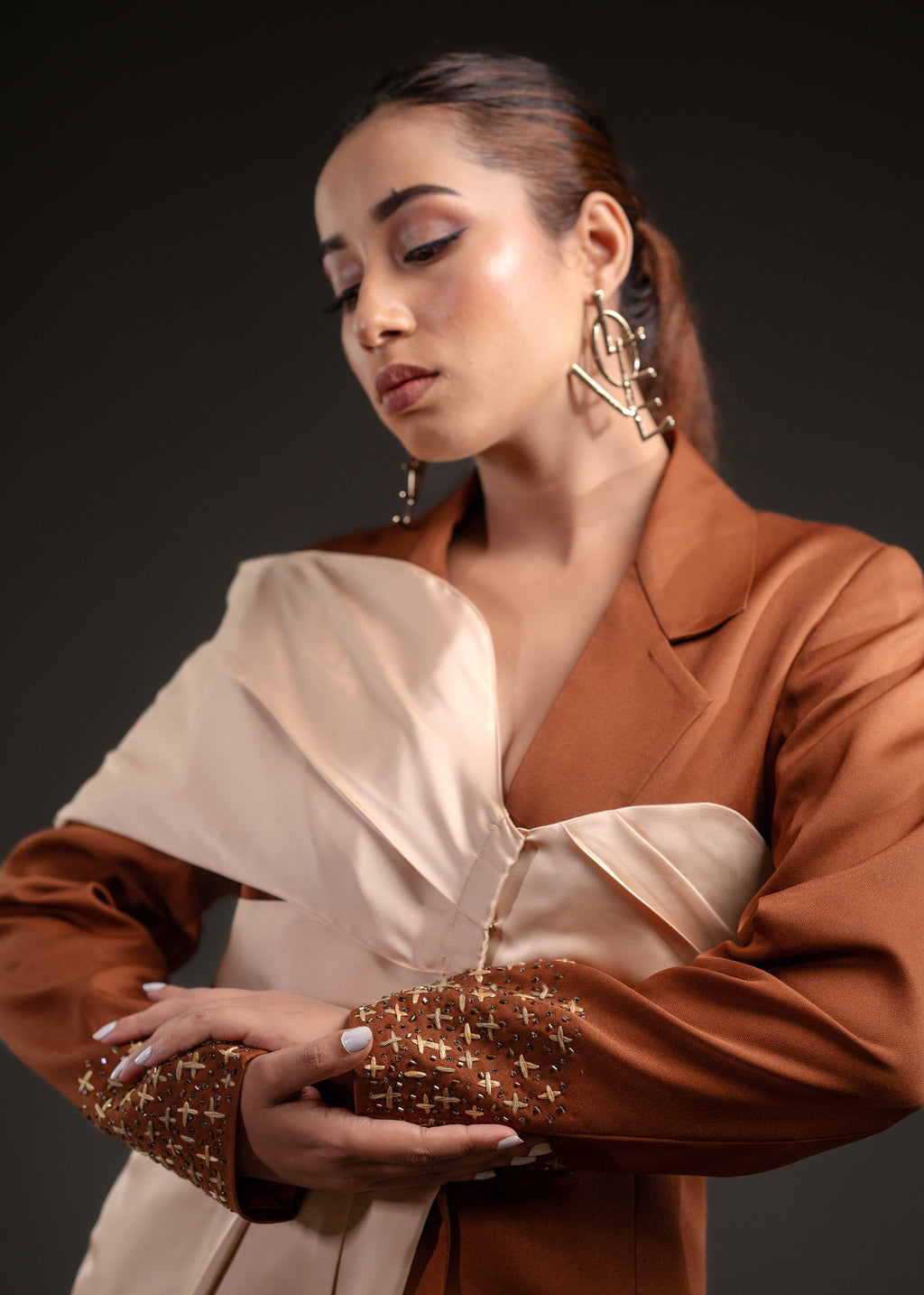 Sculpted Line Dress